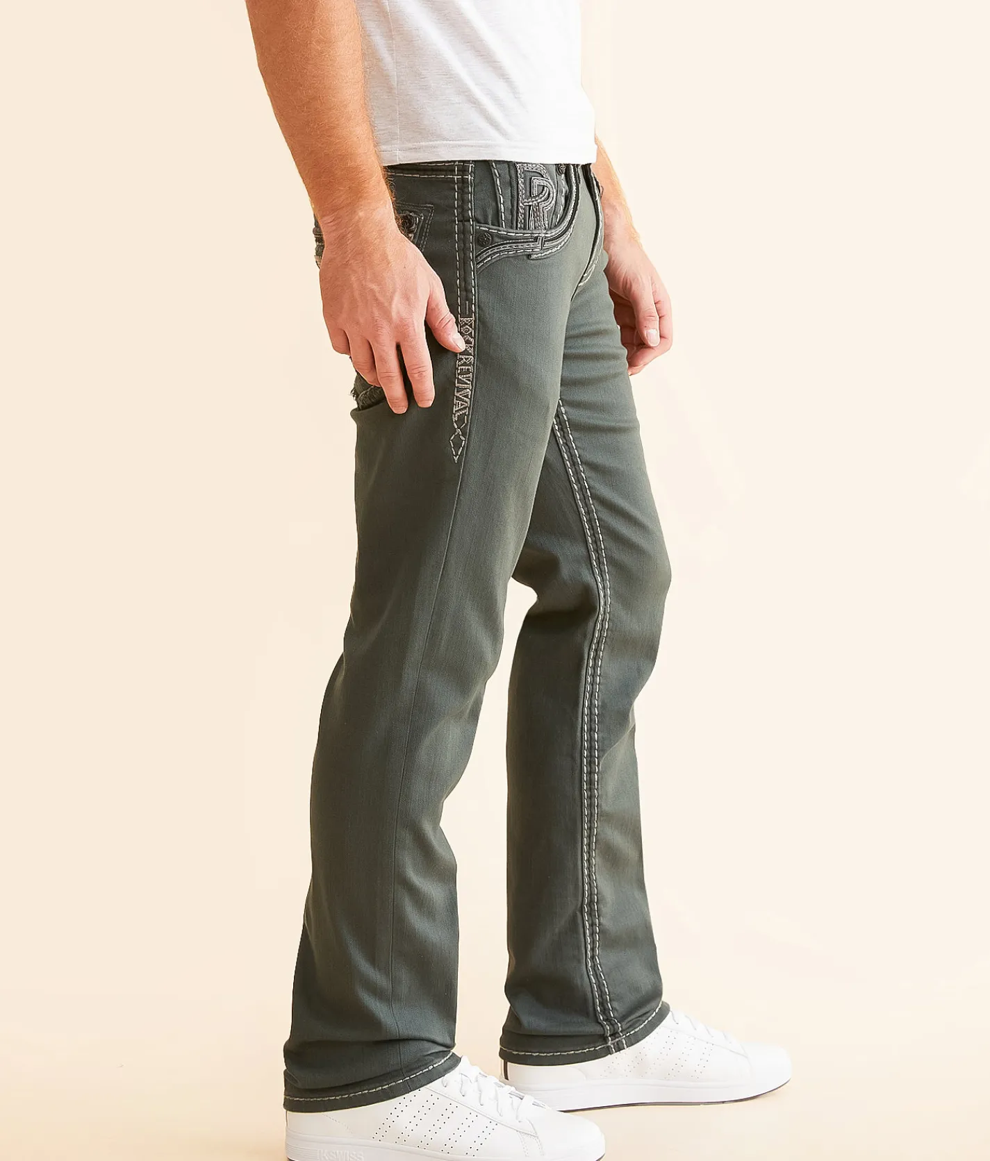 Bottoms | Rock Revival Vance Straight Stretch Pant Vance J203