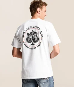 Tops|Graphic T-Shirts | Brixton Vanguard T-Shirt White