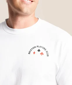 Tops|Graphic T-Shirts | Brixton Vanguard T-Shirt White