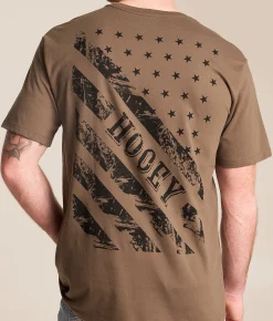 Tops | Hooey Vanguard T-Shirt Brown