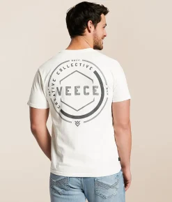 Graphic T-Shirts | Veece Vapor T-Shirt White