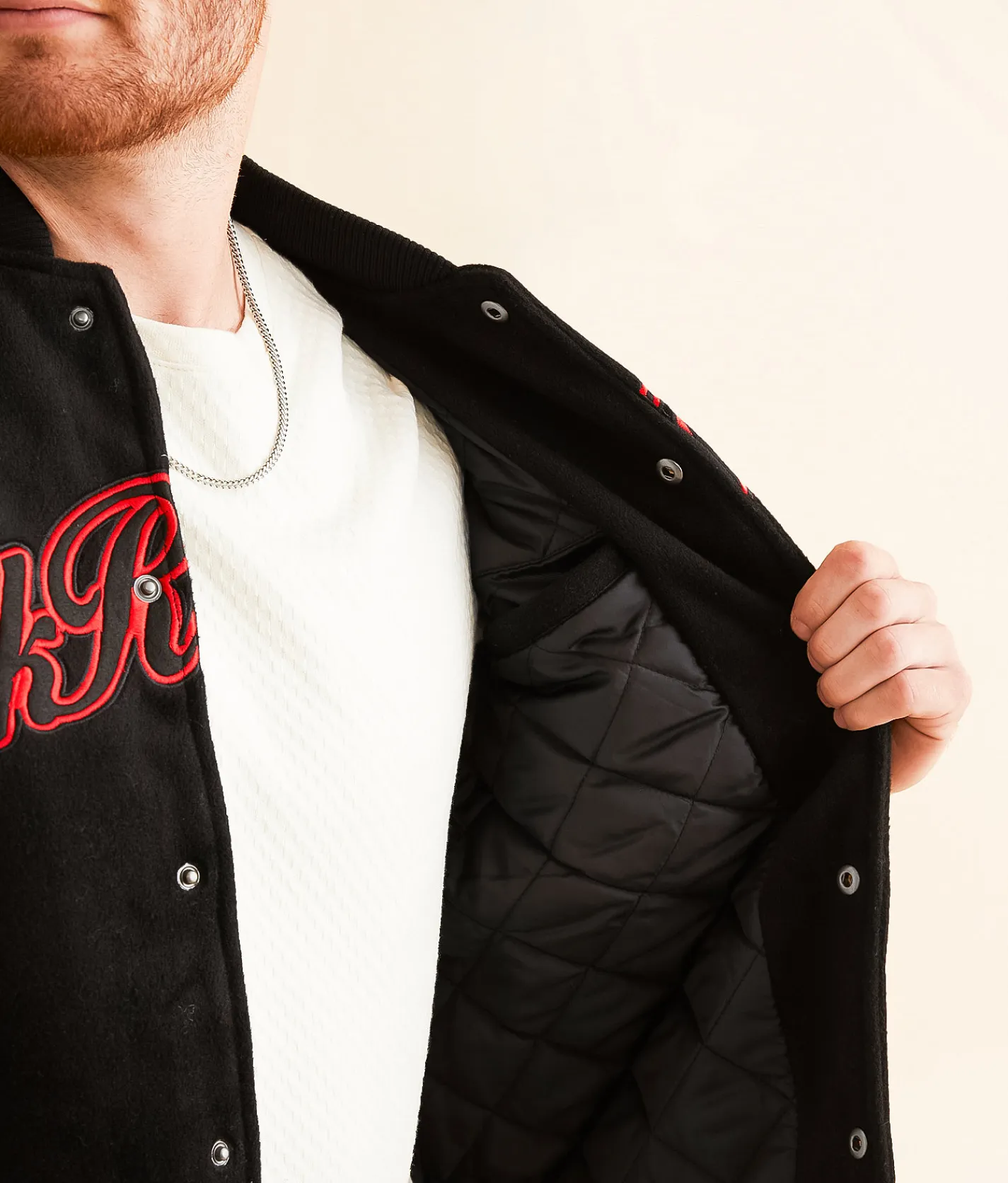 Rock Revival Varsity Jacket Black Best