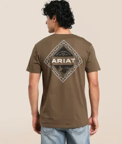 Tops | Ariat Vaya Con Dios T-Shirt Teak