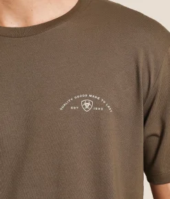Ariat Vaya Con Dios T-Shirt Teak Sale