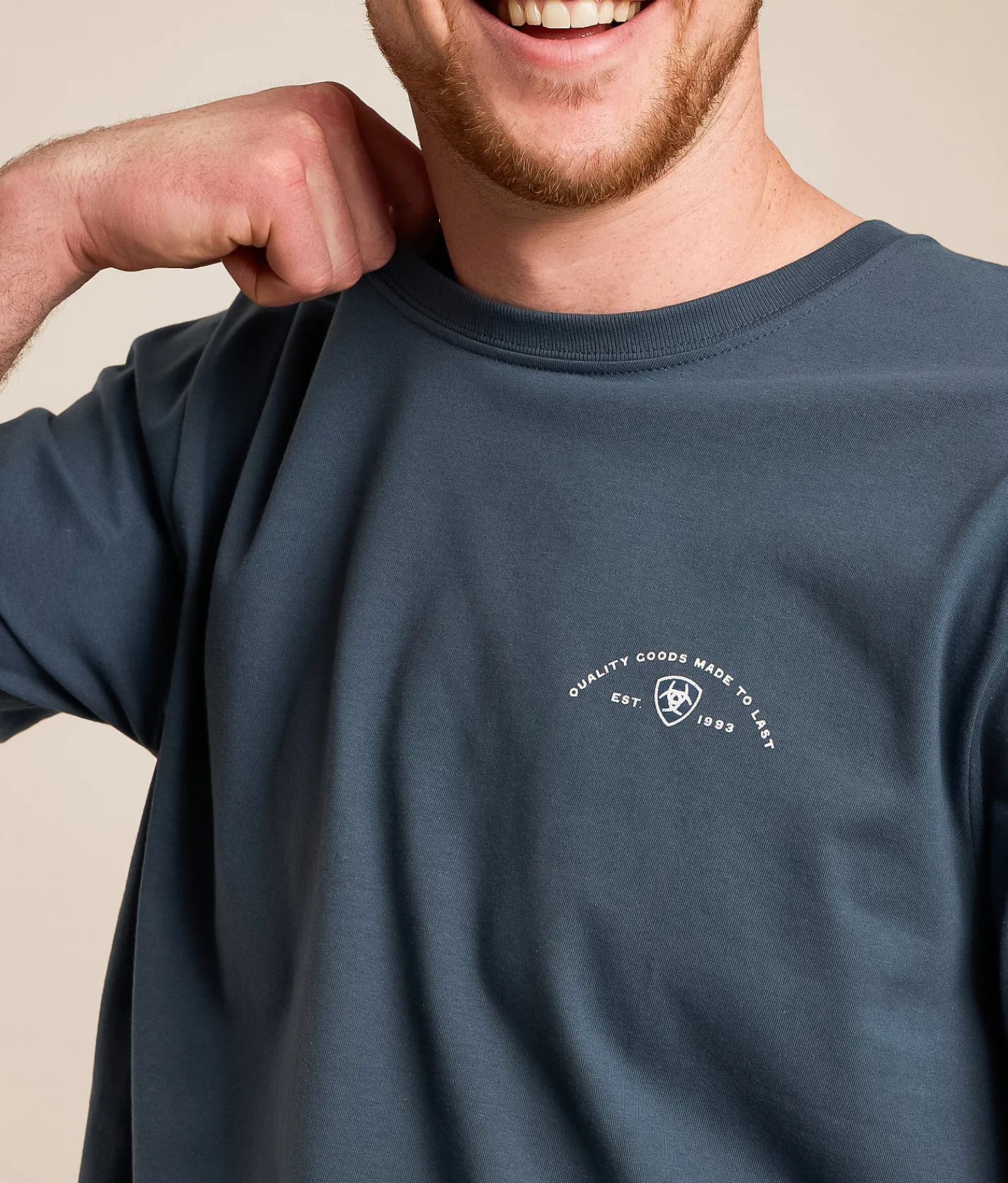 Tops|Graphic T-Shirts | Ariat Vaya Con Dios T-Shirt Blue Dusk