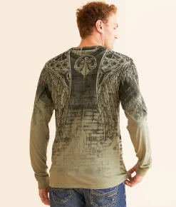 Graphic T-Shirts | Affliction Vengeful Scream T-Shirt Abbey Stone