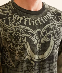Graphic T-Shirts | Affliction Vengeful Scream T-Shirt Abbey Stone