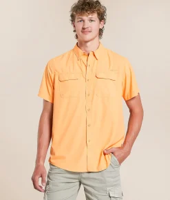 Tops | Ariat VentTEK Fitted Outbound Shirt Peach