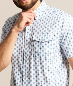 Ariat VentTEK Fitted Western Shirt White Hot