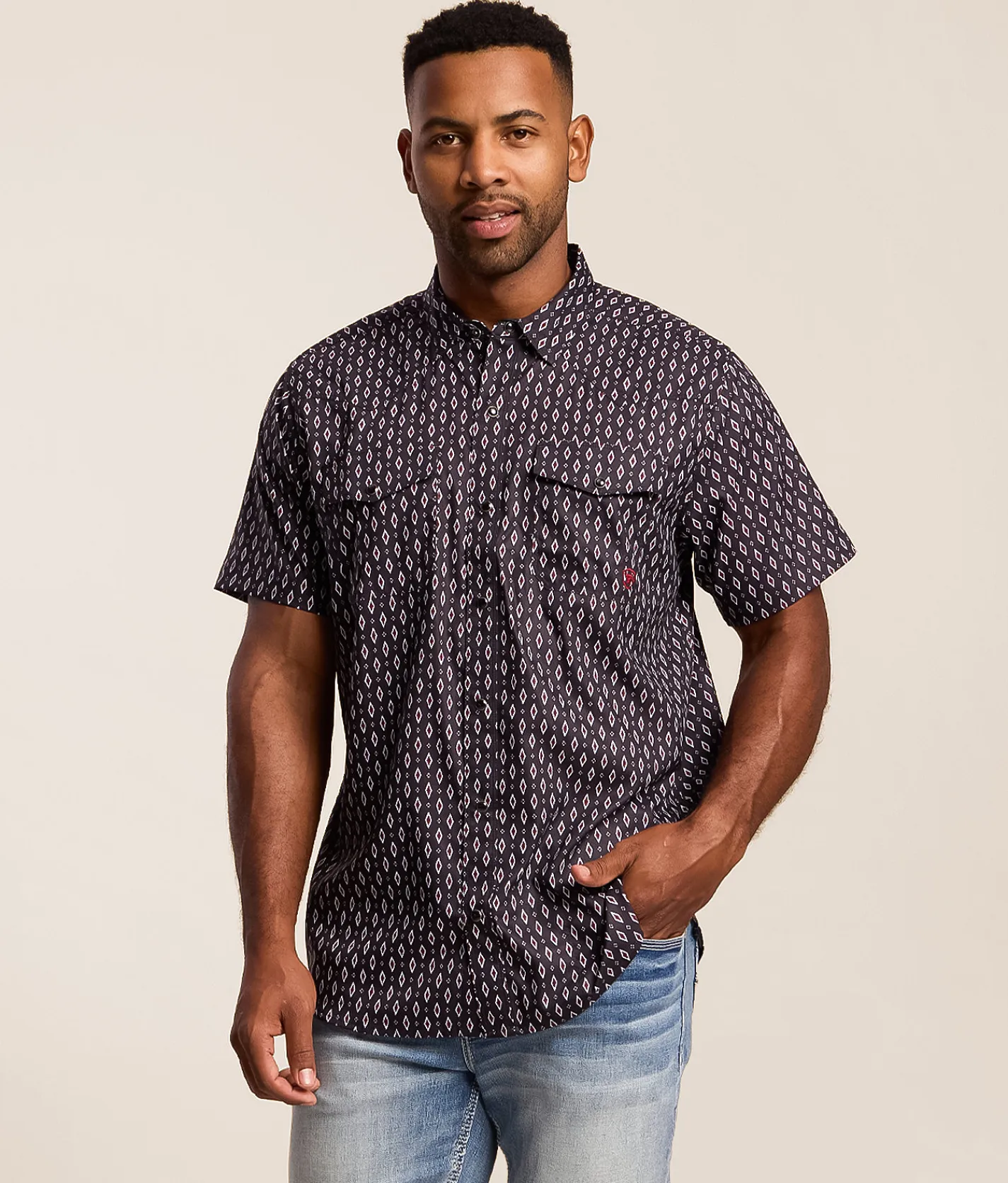 Tops | Ariat VentTEK Fitted Western Shirt Black