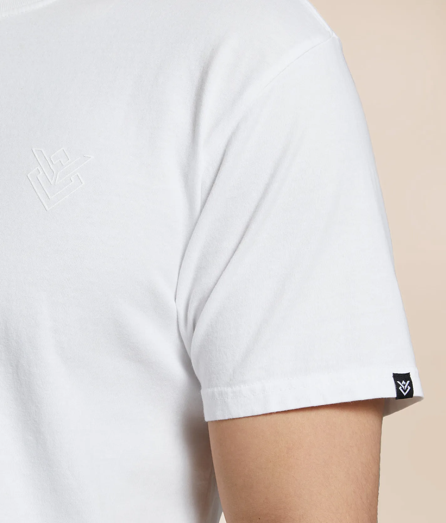 Veece Verbal Vortex T-Shirt White New