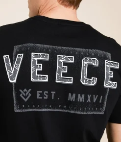 Graphic T-Shirts | Veece Verticals T-Shirt Black