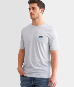 RVCA Vert Pin Box Sport T-Shirt Charcoal Heather