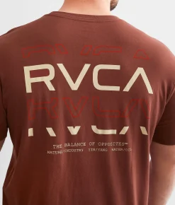 RVCA Vert T-Shirt Red Earth Hot