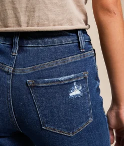 VERVET by Flying Monkey VERVET Bella High Rise Flare Stretch Jean Restructure Sale