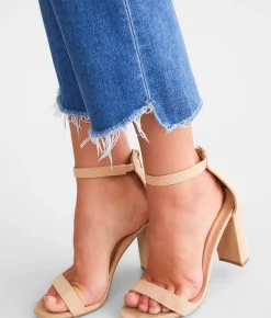 Jeans|Bottoms | VERVET by Flying Monkey VERVET High Rise Cropped Flare Stretch Jean Encouraginigly