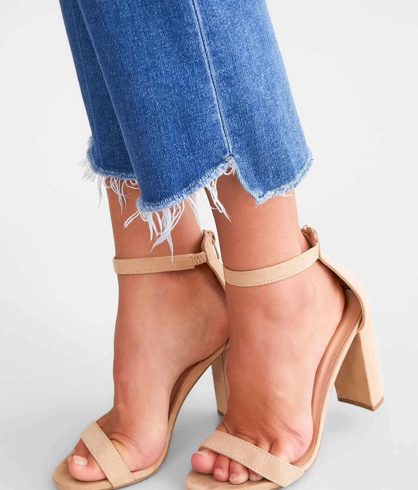 Jeans|Bottoms | VERVET by Flying Monkey VERVET High Rise Cropped Flare Stretch Jean Encouraginigly
