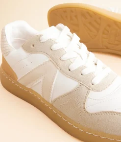 Shoes | Mia Vesta Sneaker White Ecru Ivory