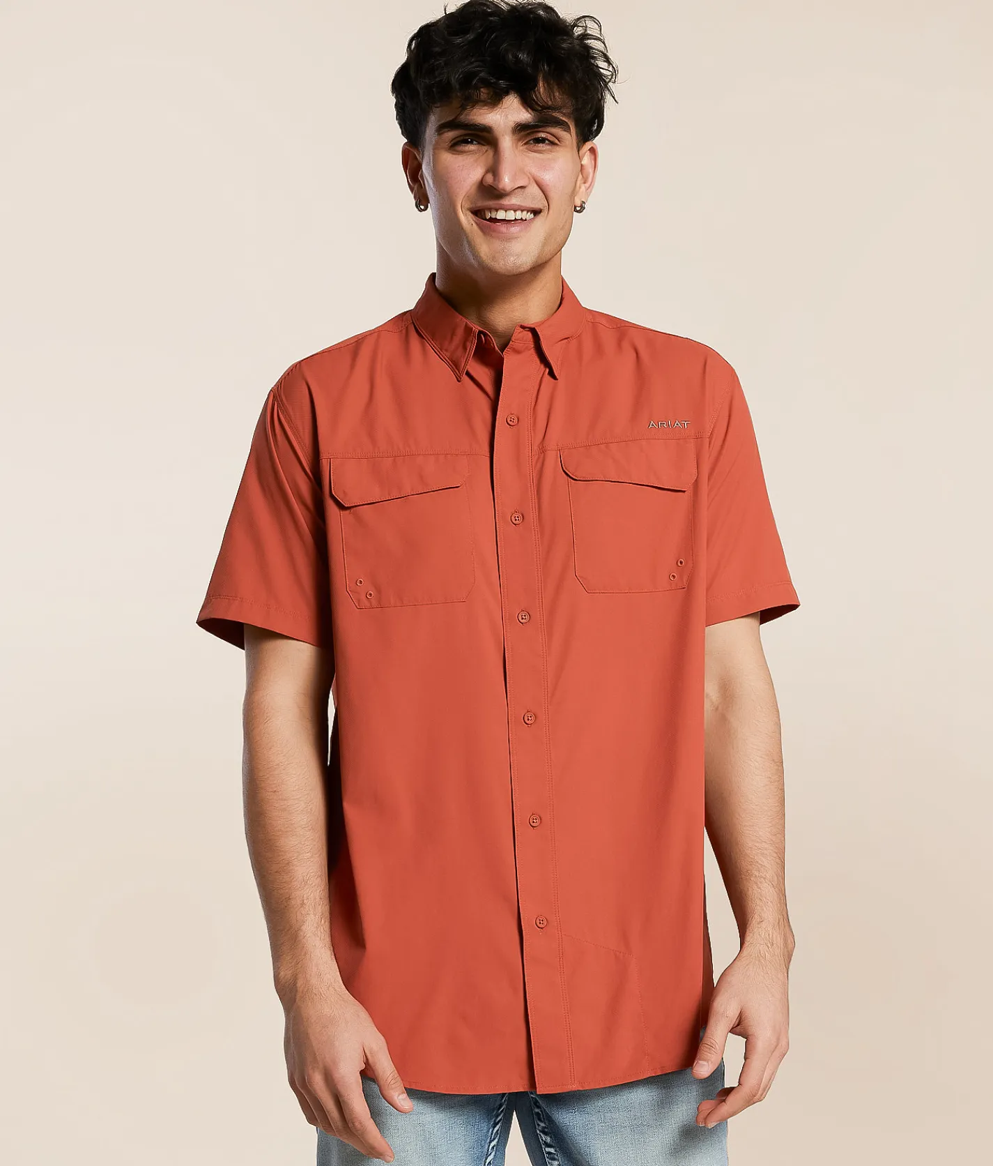 Tops | Ariat VetTEK Outbound Shirt Clay