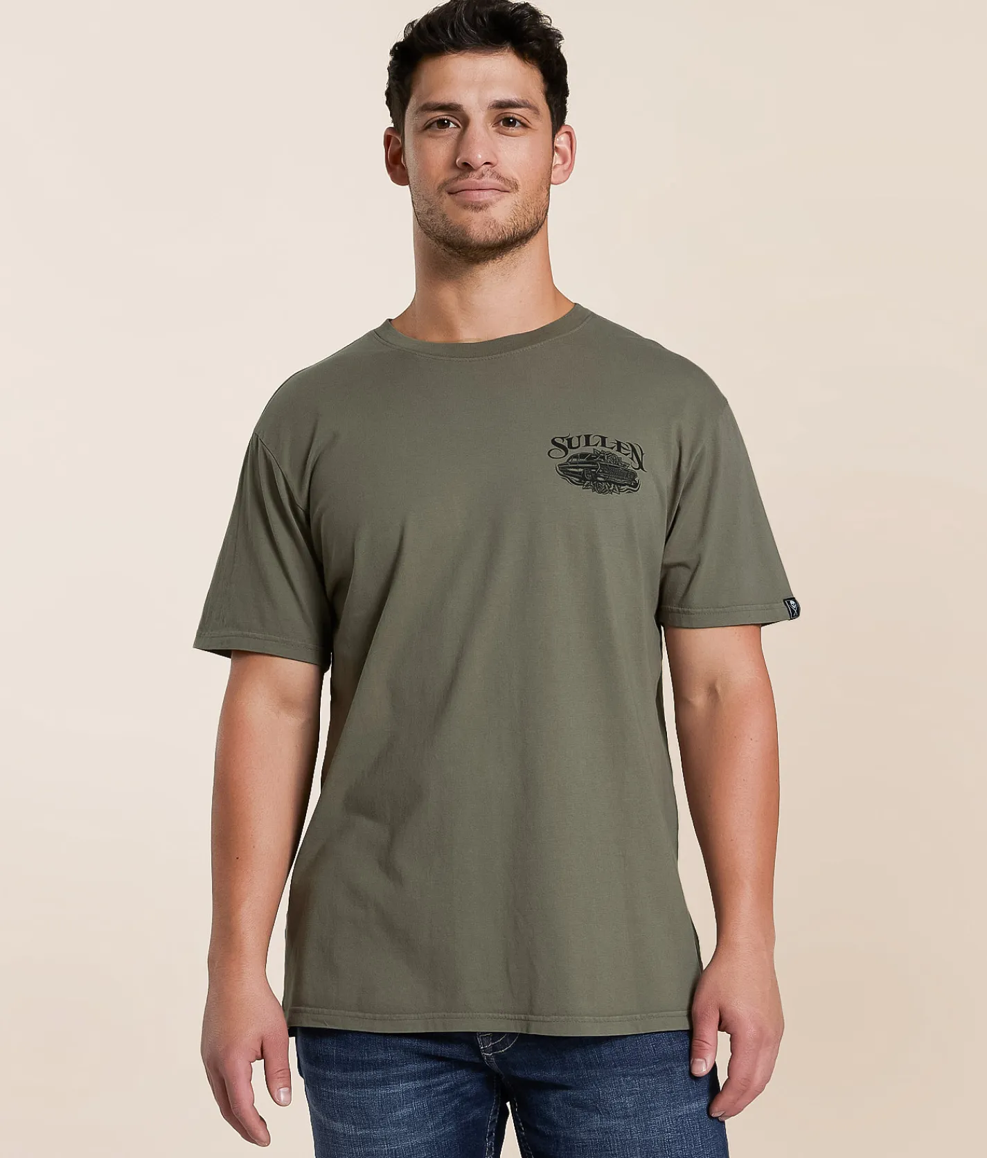 Sullen Vice City T-Shirt Moonmist Clearance