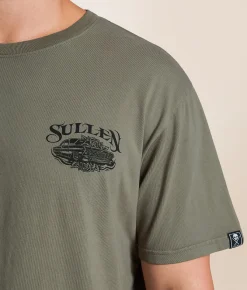 Sullen Vice City T-Shirt Moonmist Clearance