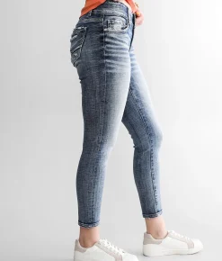 BKE Victoria Ankle Skinny Stretch Jean Potter 3 Best