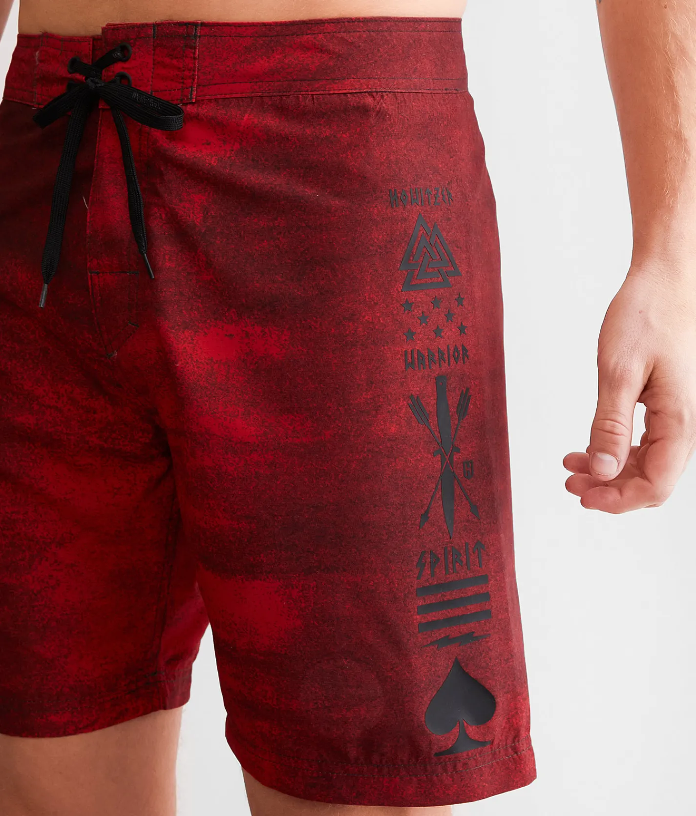Howitzer Viking Boardshort Red Discount