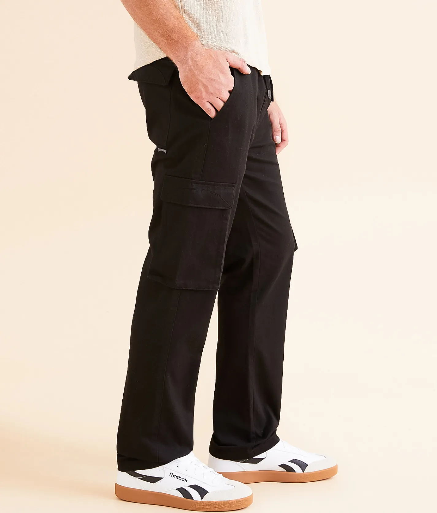 nANA jUDY Villa Cargo Pant Black Sale
