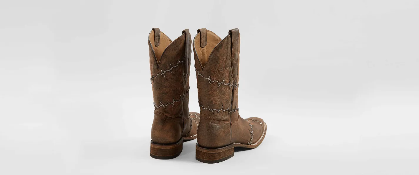 Shoes | Corral Vincent Leather Cowboy Boot Brown