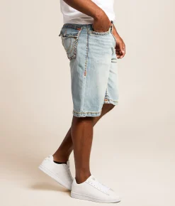 True Religion Vinny Stretch Short Shattered Medium Indigo Best