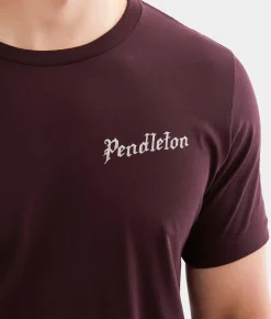 Graphic T-Shirts | Pendleton Vintage Buffalo T-Shirt Oxblood