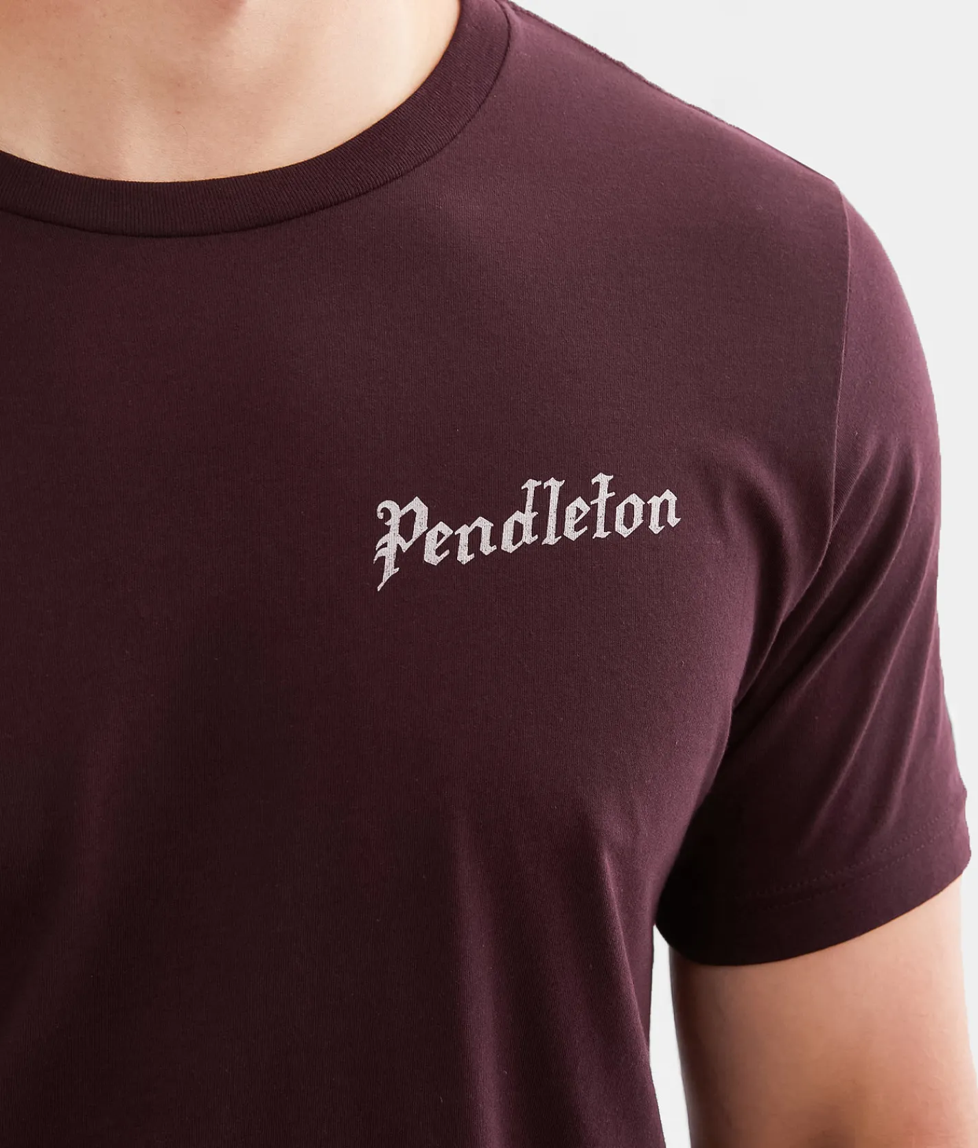 Graphic T-Shirts | Pendleton Vintage Buffalo T-Shirt Oxblood