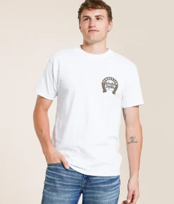 Tops | Pendleton Vintage Horseshoe T-Shirt White