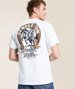Tops | Pendleton Vintage Horseshoe T-Shirt White