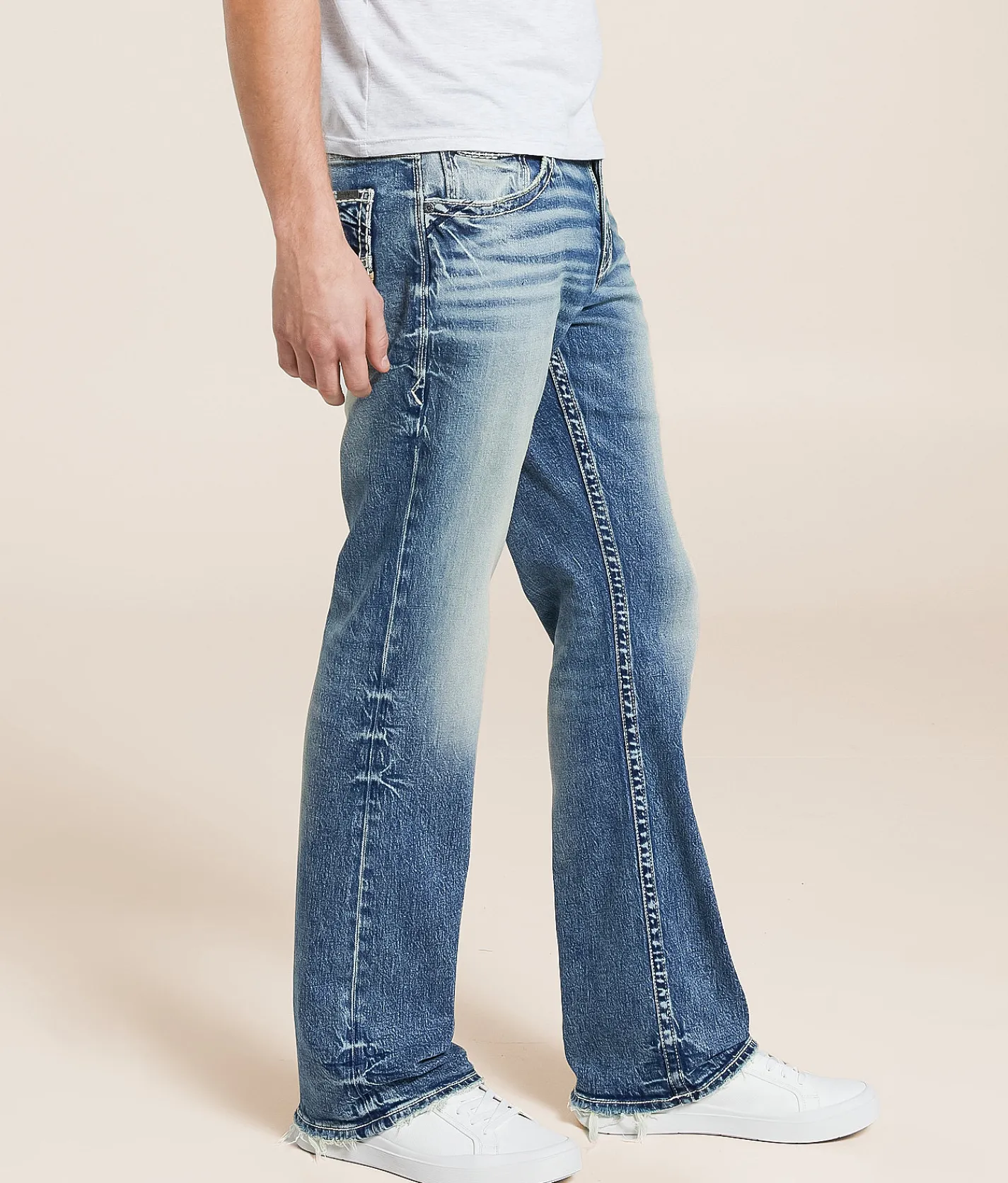 Buckle Black Vintage Nine Boot Stretch Jean Dargo Discount