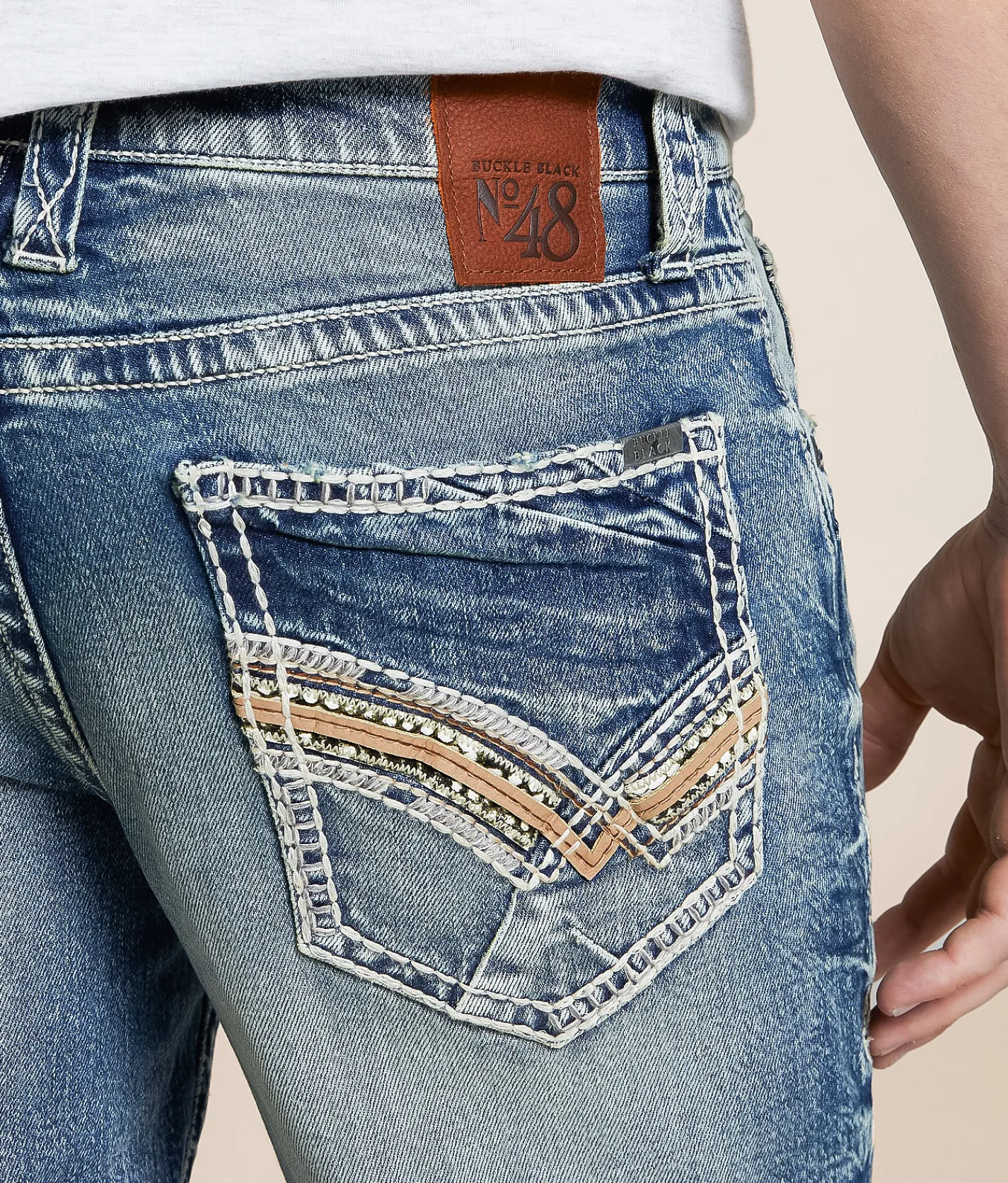 Buckle Black Vintage Nine Boot Stretch Jean Dargo Discount