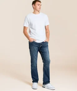 Buckle Black Vintage Nine Straight Stretch Jean Parkwood Discount