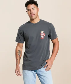 Tops | Pretty Vacant Vintage Race Bear T-Shirt Washed Black
