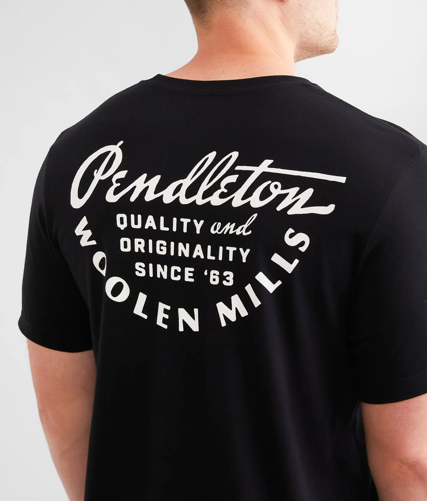 Graphic T-Shirts | Pendleton Vintage Script T-Shirt Black