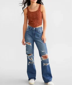 Jeans|Bottoms | Flying Monkey Vintage Straight Jean Visionary