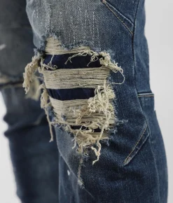 Sale Jeans|Bottoms | Smoke Rise® Vintage Taper Stretch Jean Vintage Blue