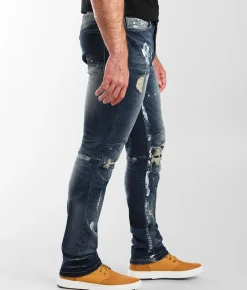 Sale Jeans|Bottoms | Smoke Rise® Vintage Taper Stretch Jean Vintage Blue