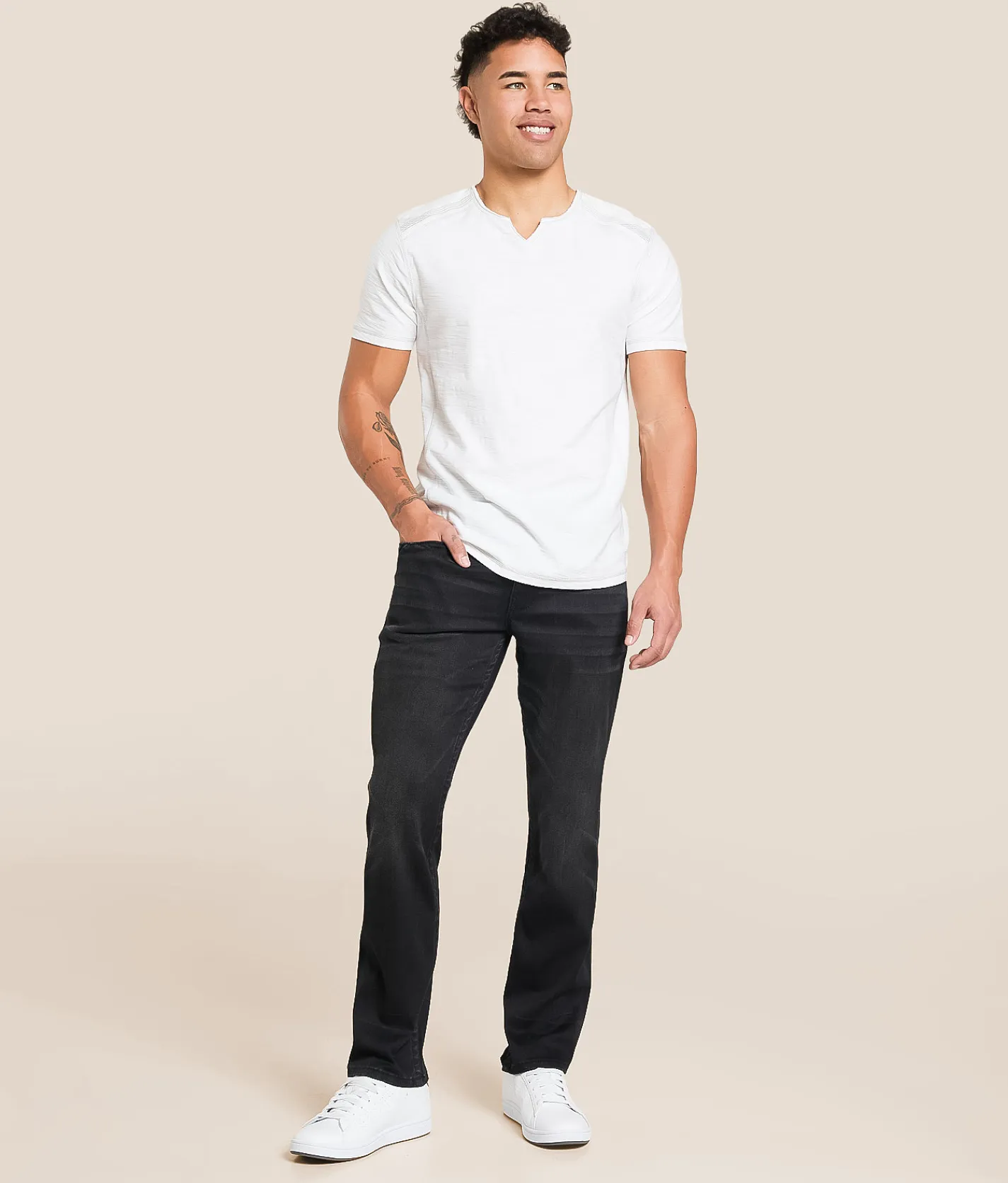 Bottoms|Jeans | Buckle Black Vintage Three Straight Stretch Jean Conwell