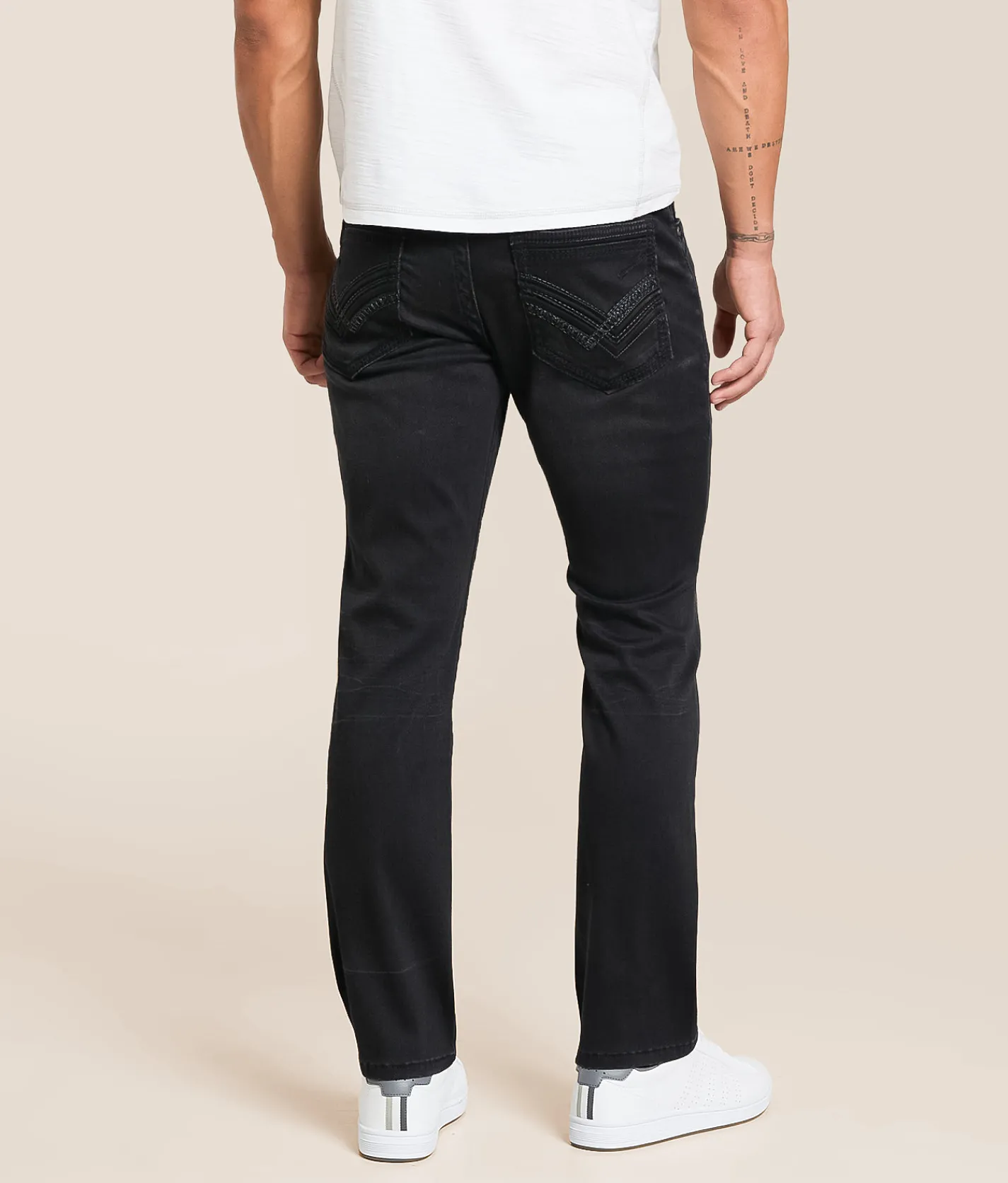 Bottoms|Jeans | Buckle Black Vintage Three Straight Stretch Jean Conwell
