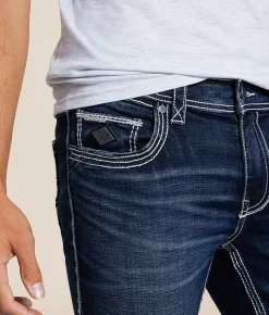 Bottoms | Buckle Black Vintage Three Straight Stretch Jean Pecos