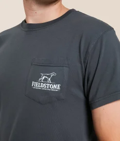 Fieldstone Vintage Truck Dog T-Shirt Pepper Sale