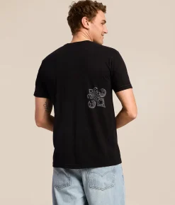 Tops|Graphic T-Shirts | Affliction Vintage T-Shirt Black Lava Wash