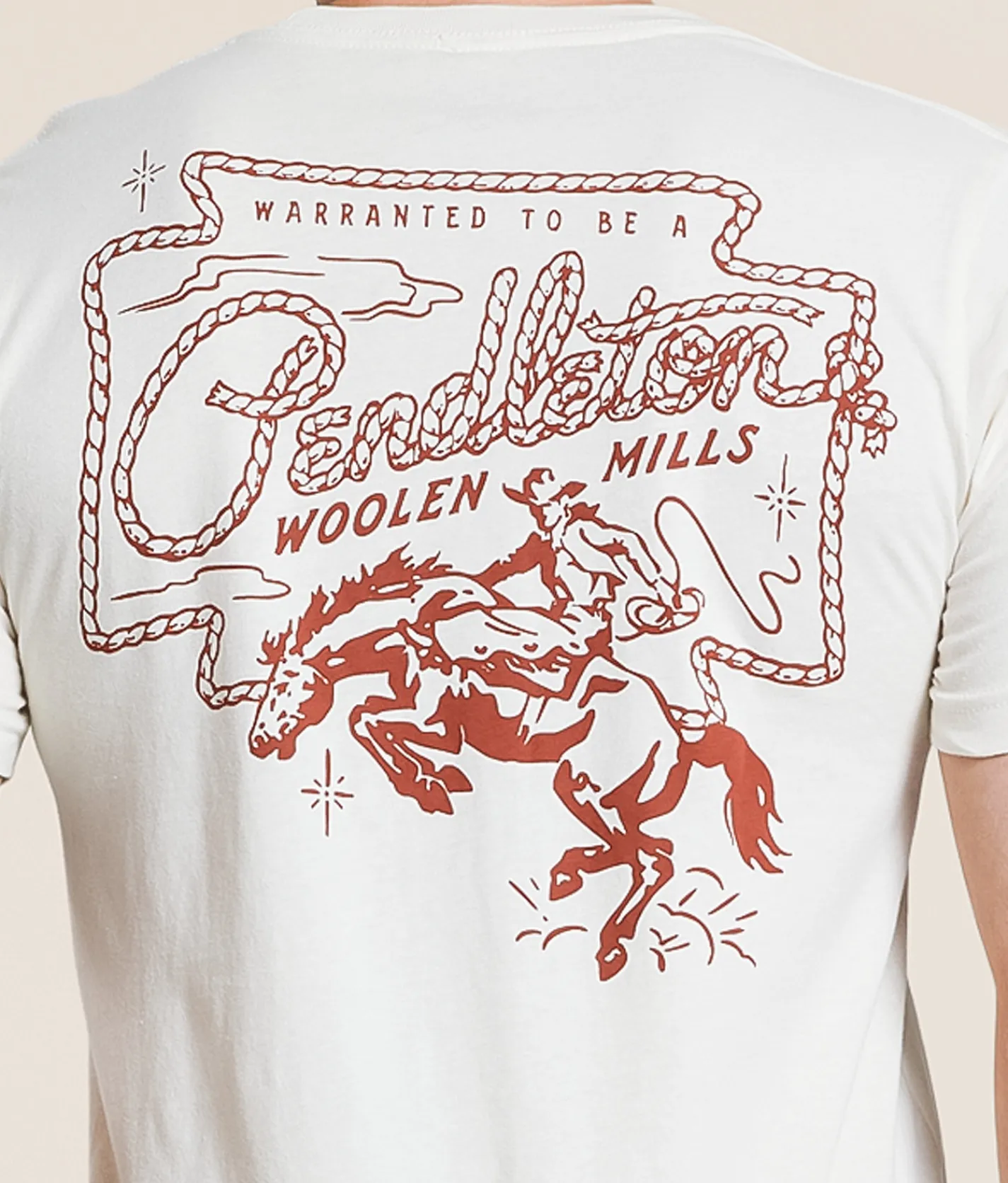 Graphic T-Shirts | Pendleton Vintage Western T-Shirt Natural
