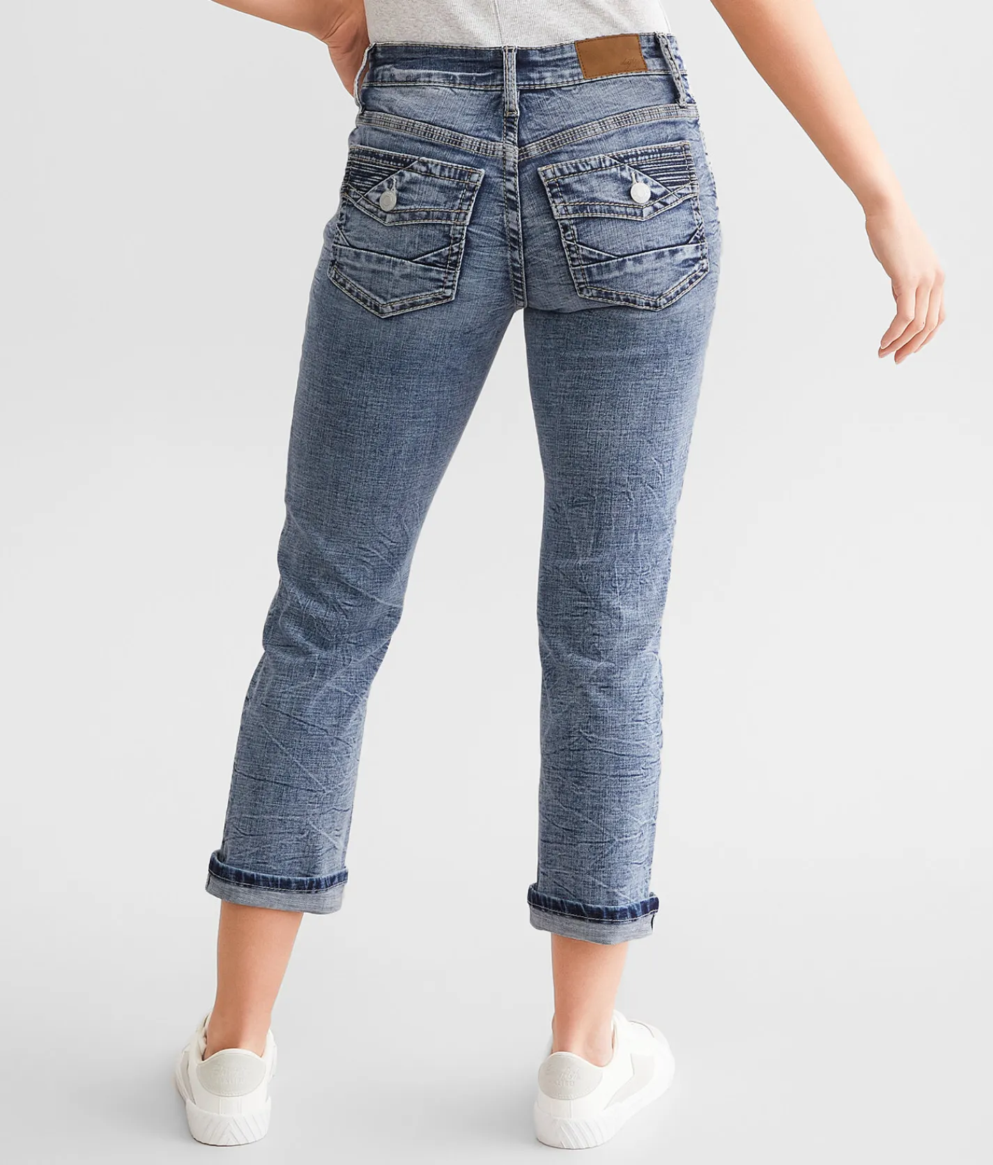 Daytrip Virgo Stretch Capri Jean Light 115 New