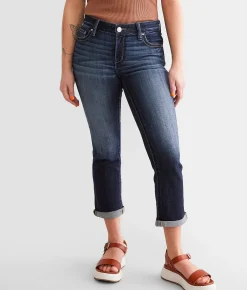 Daytrip Virgo Stretch Capri Jean Dark 278 Discount